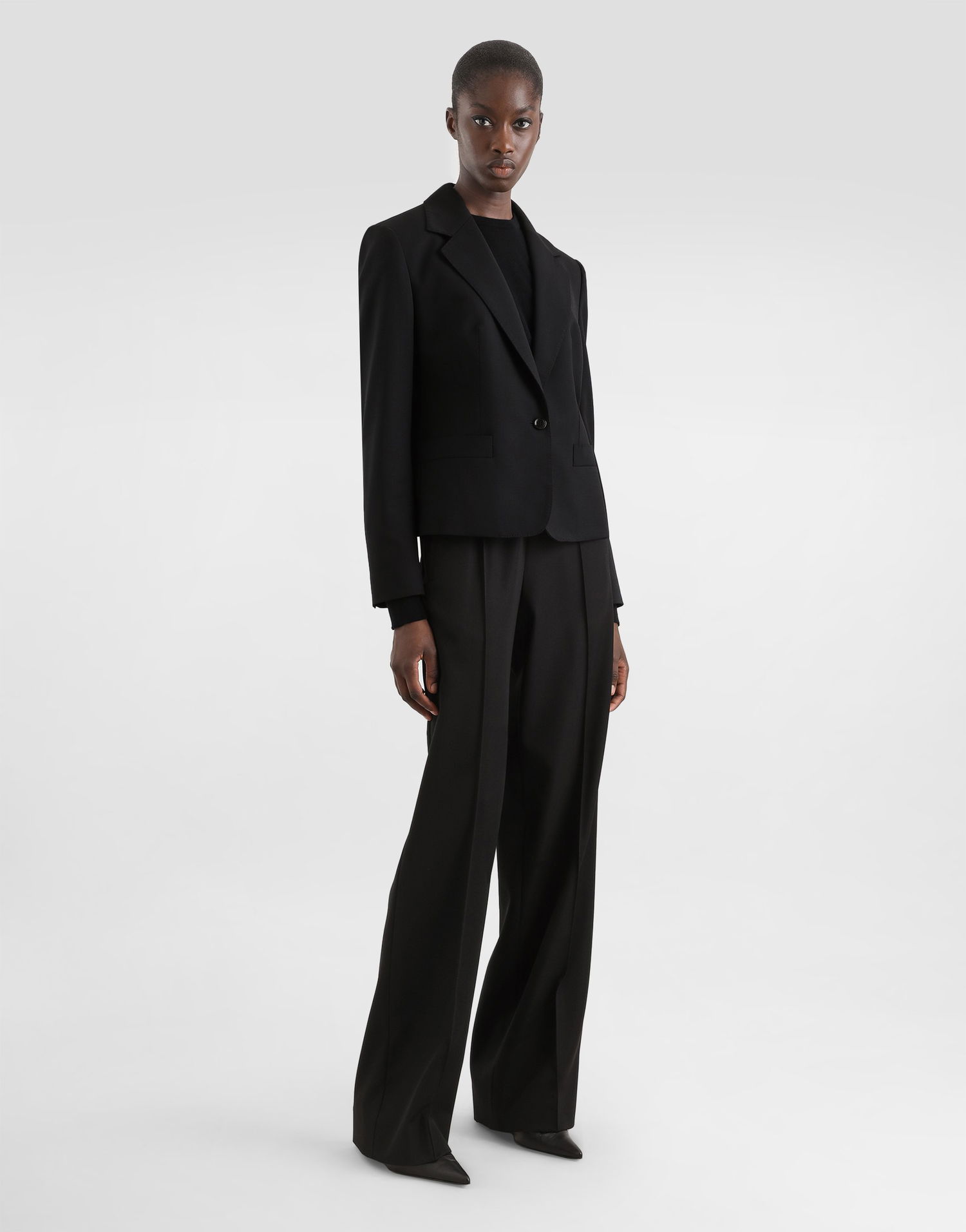 Яке Dolce & Gabbana Dolce & Gabbana Sallia Bi-Stretch Jacket Черно | F29NGTFUBGCN0000, 1