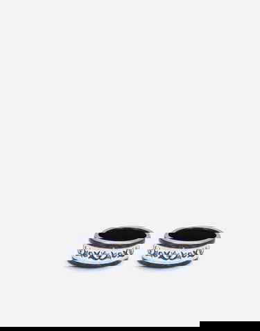Пръстен Dolce & Gabbana Set Of 2 Porcelain Napkin Rings Синьо | TCGS07TCAEMUB009, 0