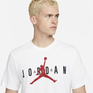 Тениска Jordan Jordan Air Wordmark T-Shirt Бяло | CK4212-103, 1