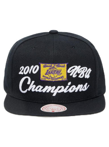 Шапка с козирка Mitchell & Ness 10 NBA Champs Snapback Hwc Lakers Черно | HHSS4197-LALYYPPPBLCK