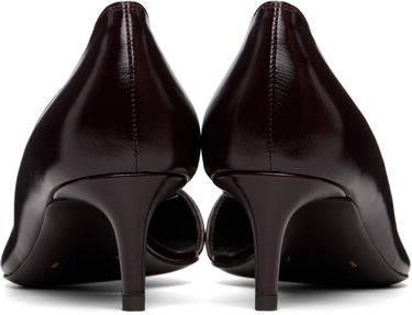 Кецове и обувки Khaite Jet D'Orsay Low Heels Бургунди | F2041-943, 1