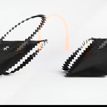 Голяма пазарска чанта Tommy Hilfiger Tommy Hilfiger Popette Mini Tote Черно | AW0AW17709-BDS, 0