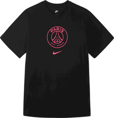 Тениска Nike Paris Saint-Germain FC Crest T-Shirt Черно | a33047-010, 0