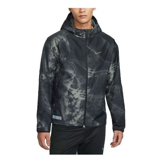 Ветровка Nike Running Division Storm-FIT Men's Printed Running Jacket Черно | FB8551-010, 0