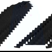 Cable Knit Half Zip Jumper