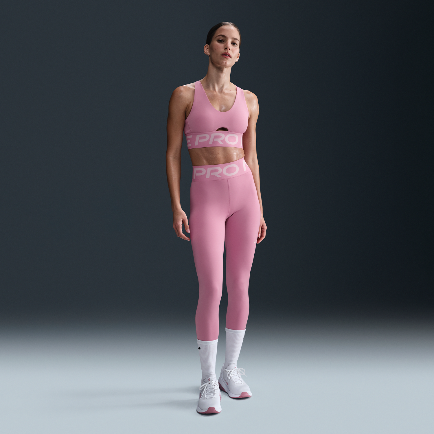 Комплект Nike Pro Sculpt High-Waisted Leggings Розово | FV7382-699, 1