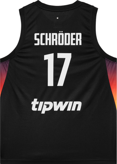 Фланелка Peak DBB Dennis Schröder 2025 Jersey Черно | 25062ds-black, 1