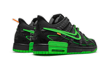 Кецове и обувки Nike Off-White x Air Rubber Dunk ''Green Strike'' Черно | CU6015-001, 1