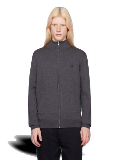 Пуловер Fred Perry Classic Zip Through Cardigan Сиво | K4534-R85