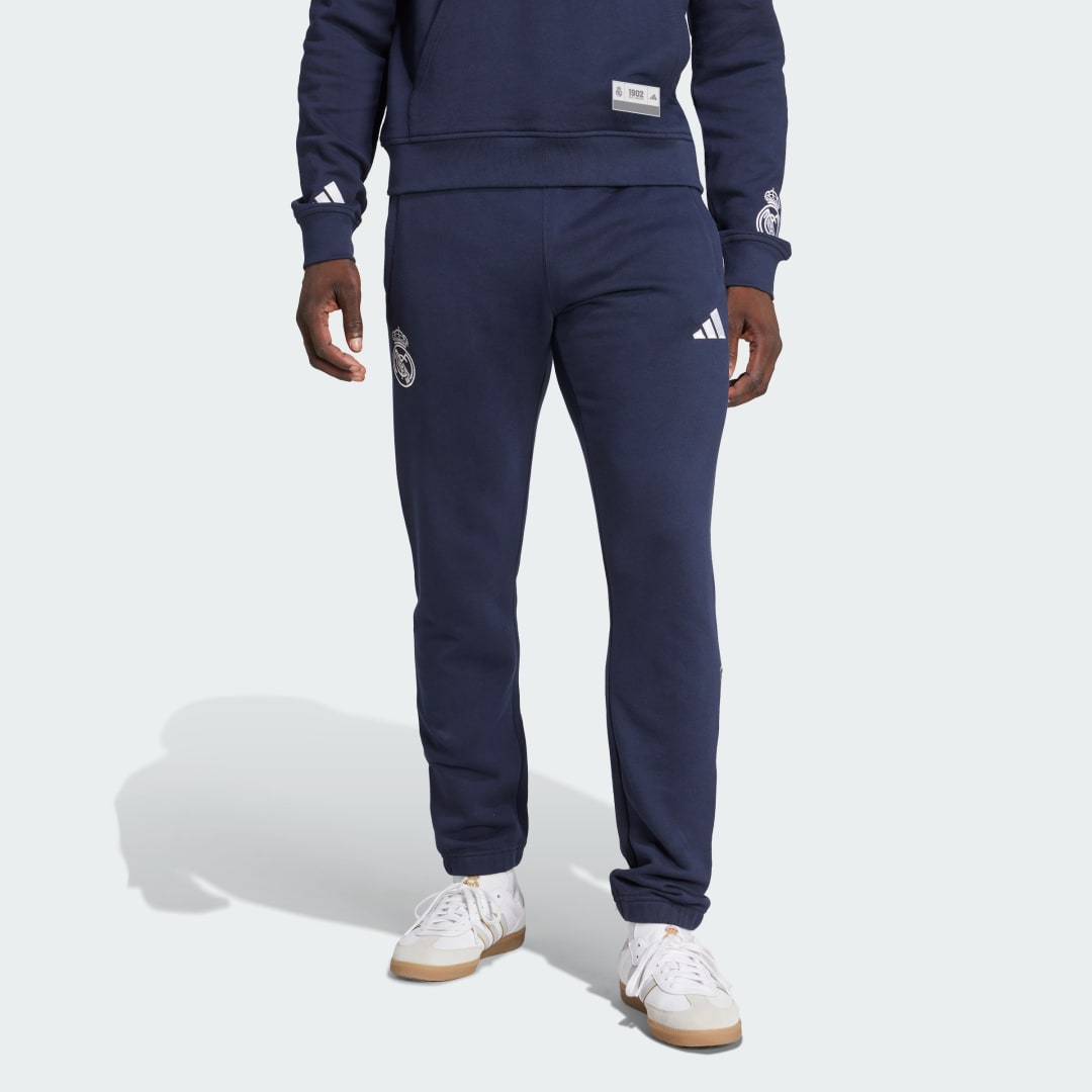 Спортни панталони adidas Performance Real Madrid US Pack Sweatpants Тъмно синьо | JN3082, 0