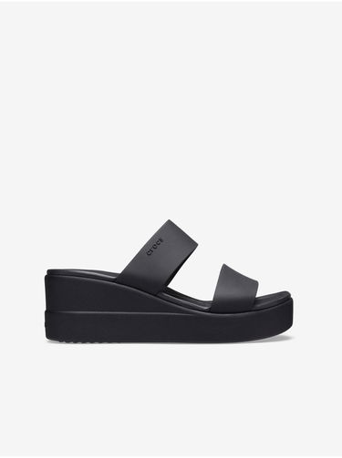 Кецове и обувки Crocs Crocs Brooklyn Wedges Черно | 206219-060, 0