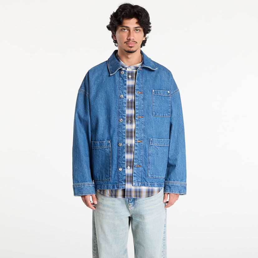 Яке A.P.C. A.P.C. x Marc Jacobs Denim Jacket Синьо | COHKK-M32011 IAL