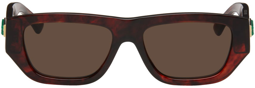 Слънчеви очила Bottega Veneta Tortoiseshell Bolt Sunglasses Кафяво | BV1252S-002, 0