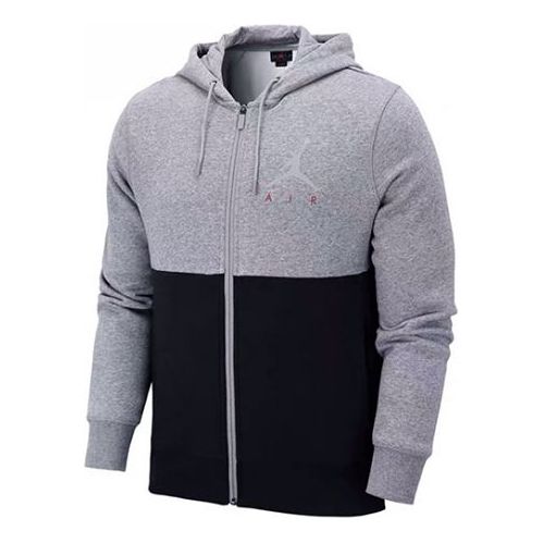 Суитчър Jordan Jordan Colorblock Full-Zip Hoodie Сиво | CK1353-091