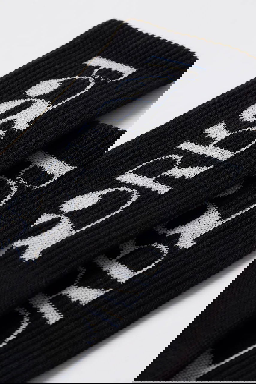 Чорапи By Parra Parra Tokyo Logo Crew Socks Черно | 54270, 1