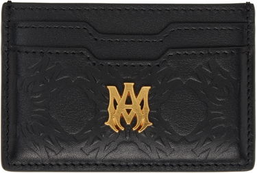 Портфейл AMIRI 'MA' Quad Leather Card Holder Черно | AMACCO1014, 0