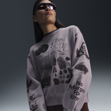 Суитчър Nike ACG ACG Tuff Fleece Therma-FIT Repel Crewneck Sweatshirt Сиво | FV7329-226, 3