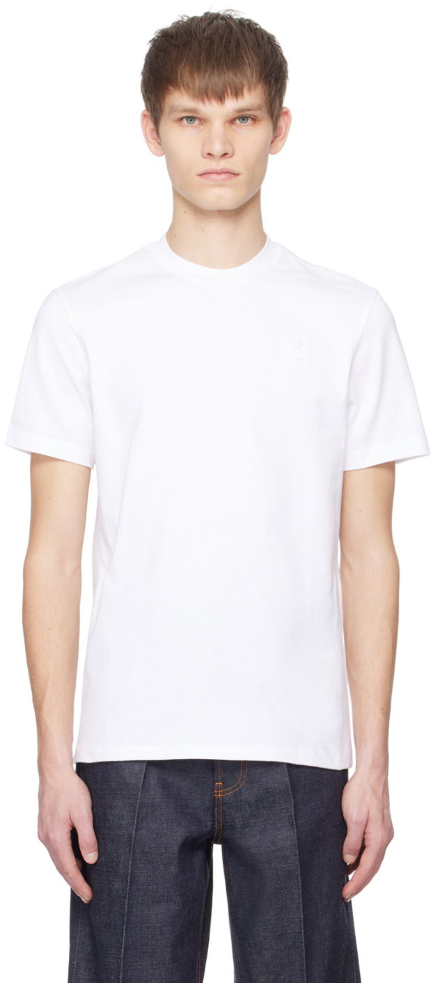 Тениска FERRAGAMO Patch T-Shirt Бяло | 770325