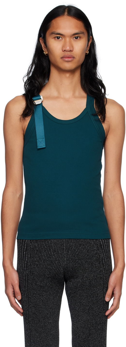 Потник Dion Lee Safety Slider Tank Top Зелено | C3086R23, 0