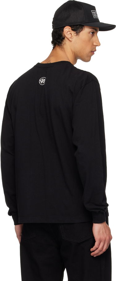 Тениска Neighborhood SRL Long Sleeve T-shirt Черно | 252PCNH-LT19, 2