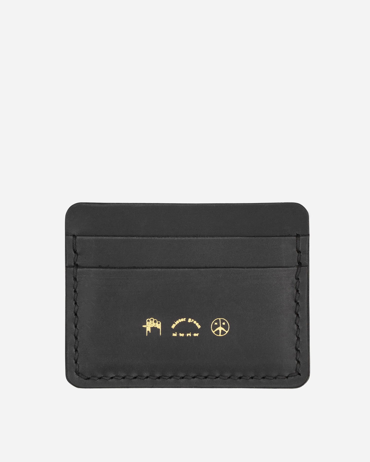 Портфейл Mister Green Logo Card Case Черно | MGCARDCASELEATHER 001, 0