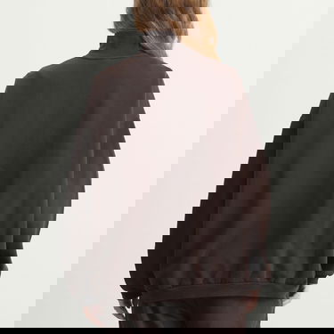 Суитчър SKIMS Boyfriend Fleece Slouchy Turtleneck Pullover Кафяво | LS-LST-10265W-ESP, 3