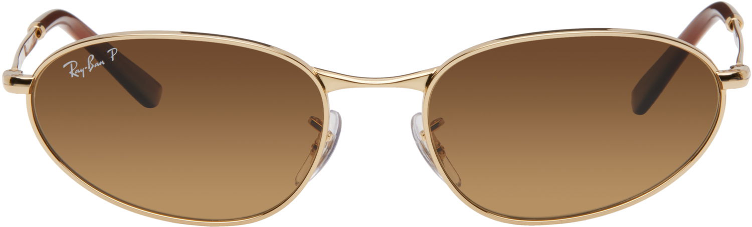 Слънчеви очила Ray-Ban Round Frame Sunglasses Кафяво | 0RB3734 8056262041130, 0