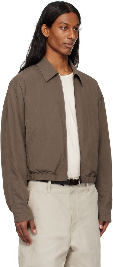 Яке LEMAIRE Lemaire Zipped Cropped Jacket Бяло | OW1124 LF1370, 4