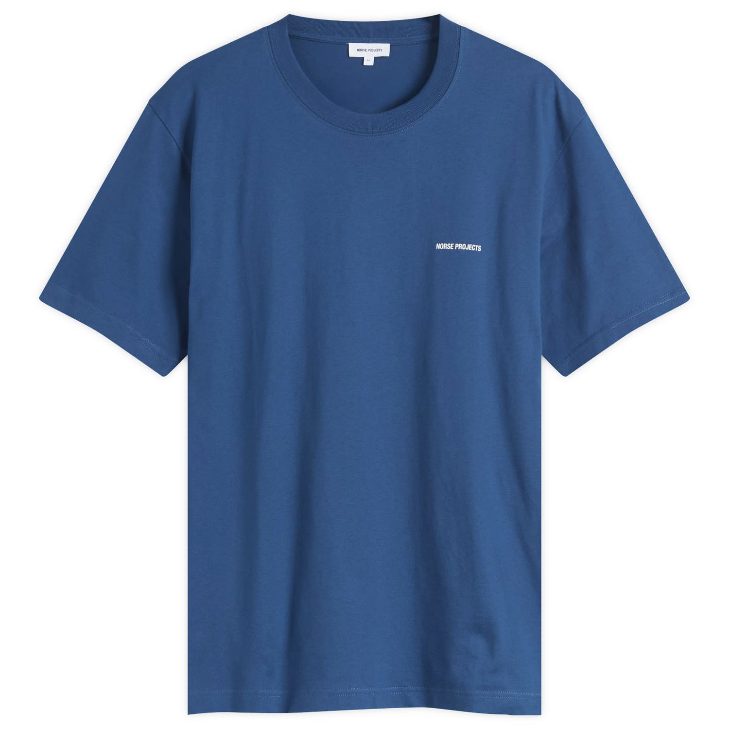 Тениска NORSE PROJECTS Johannes Organic NORSE Logo Print T-shirt Синьо | N01-0684-7190, 1