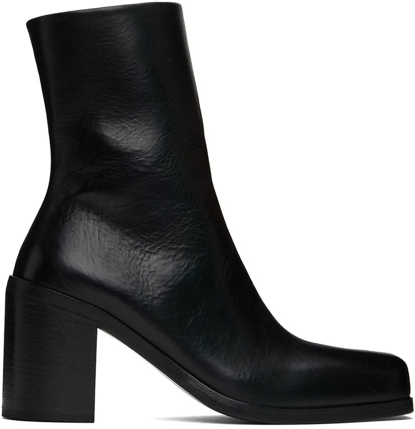 Палта Marsèll Marsell Anta Leather Boots Черно | MW8285 094