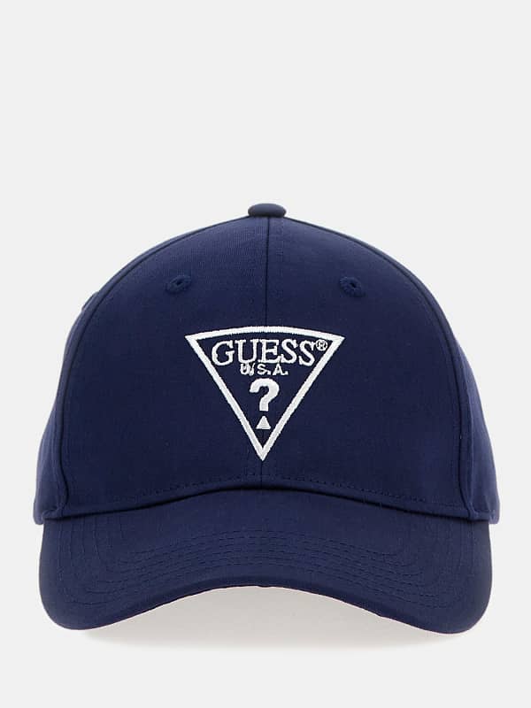 Шапка с козирка GUESS Front Logo Baseball Cap Тъмно синьо | Z4YZ00WFKN0, 0