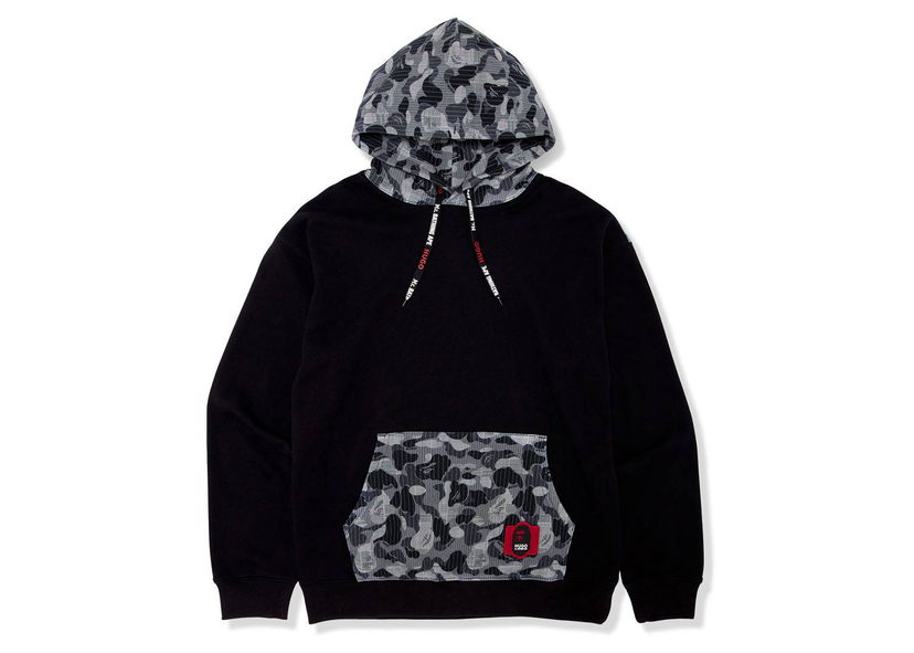 Суитчър BAPE BAPE x Hugo Camo Pullover Hoodie Black Черно | 7I23-114-901
