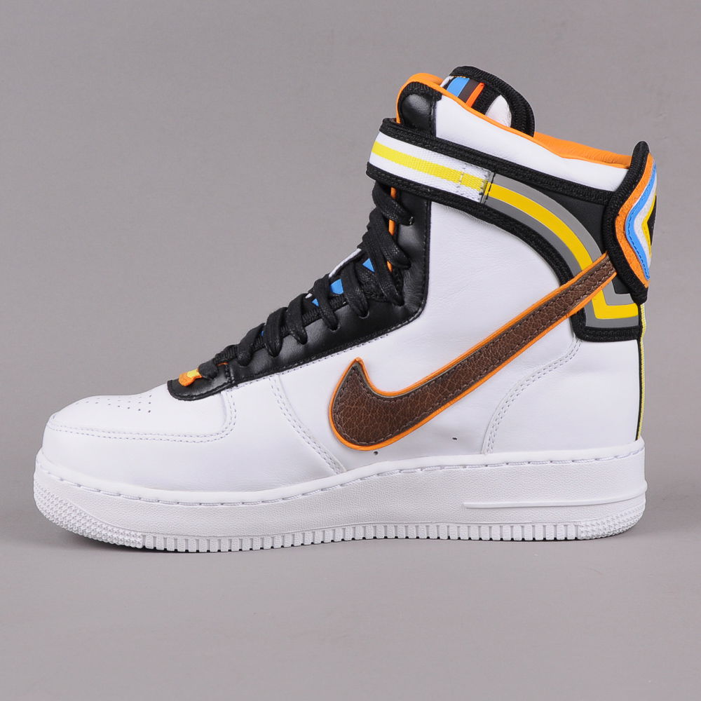Кецове и обувки Nike Riccardo Tisci x Air Force 1 Hi Sp ''White Baroque Brown'' Бяло | 669919-120, 0