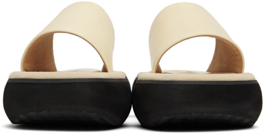 Бански OSOI OSOI Boat Padded Platform Slides Бежово | 22SS030-14-01, 1
