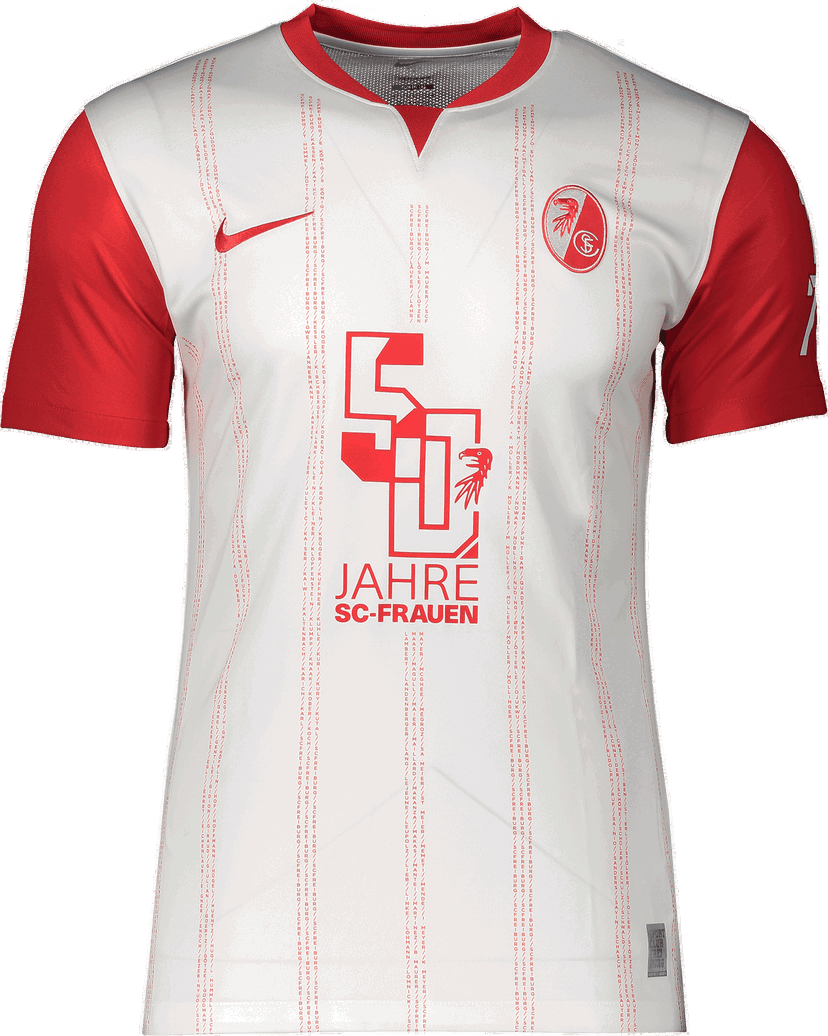 Фланелка Nike SC Freiburg 50th Anniversary Jersey Бяло | 6scffn1797-100