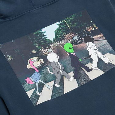 Суитчър RIPNDIP Rip N Dip Crosswalk Hoodie M Тъмно синьо | RNDSPR25130, 3