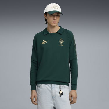 Поло тениска Puma Borussia Mönchengladbach KING Training Polo Shirt Зелено | 781498_18, 1