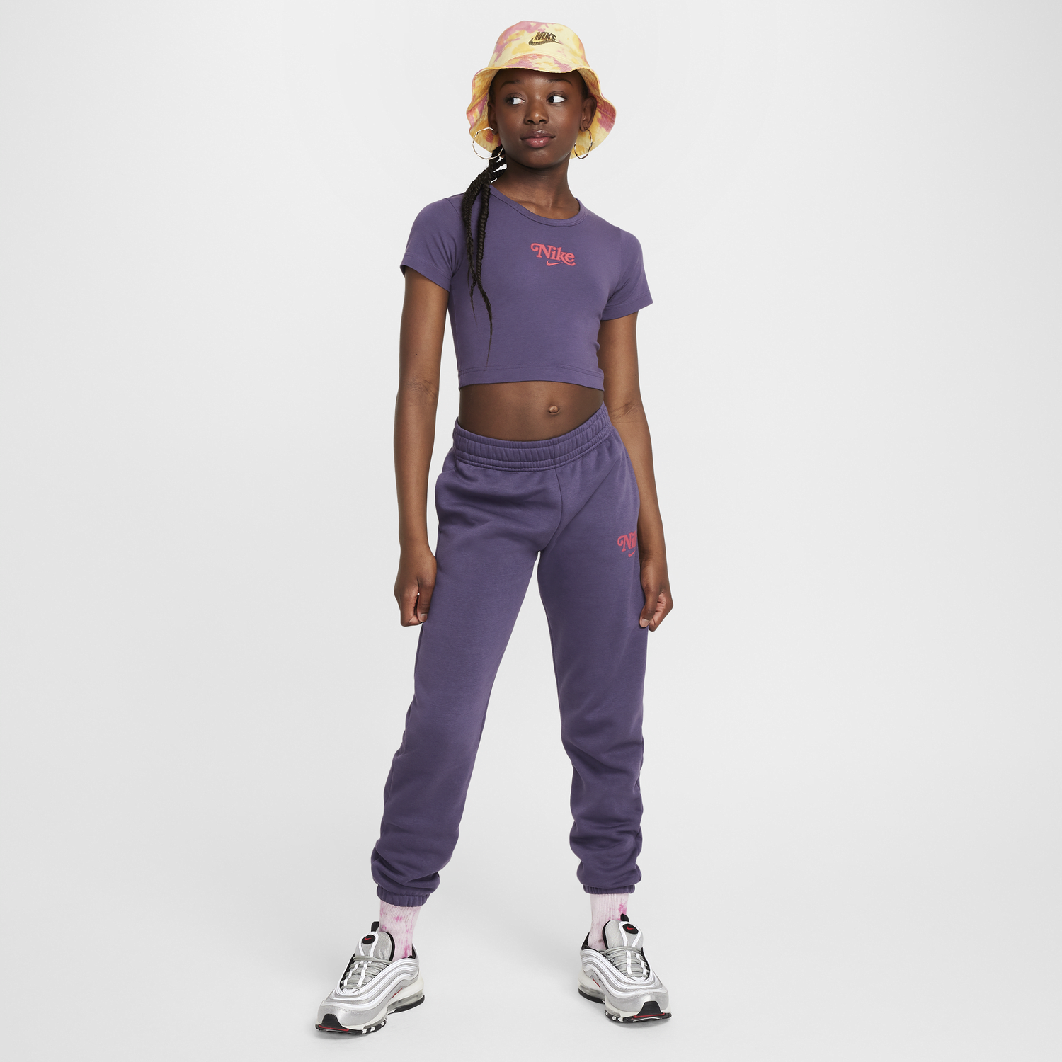 Тениска Nike Sportswear Top Лилаво | HM0535-573, 1