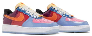 Кецове и обувки Nike Air Force 1 Low SP Undefeated Multi-Patent Total Orange Многоцветен | DW5255-400, 1