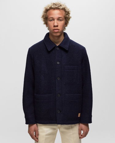 Яке A.P.C. Emile Wool Chore Jacket Тъмно синьо | WVBCA-H02713-IAK, 2