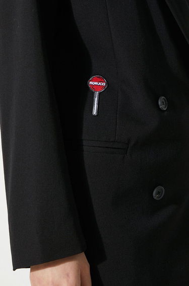 Палта Fiorucci Fiorucci Double-Breasted Blazer Черно | W01FPBDO044KN03BK01, 5