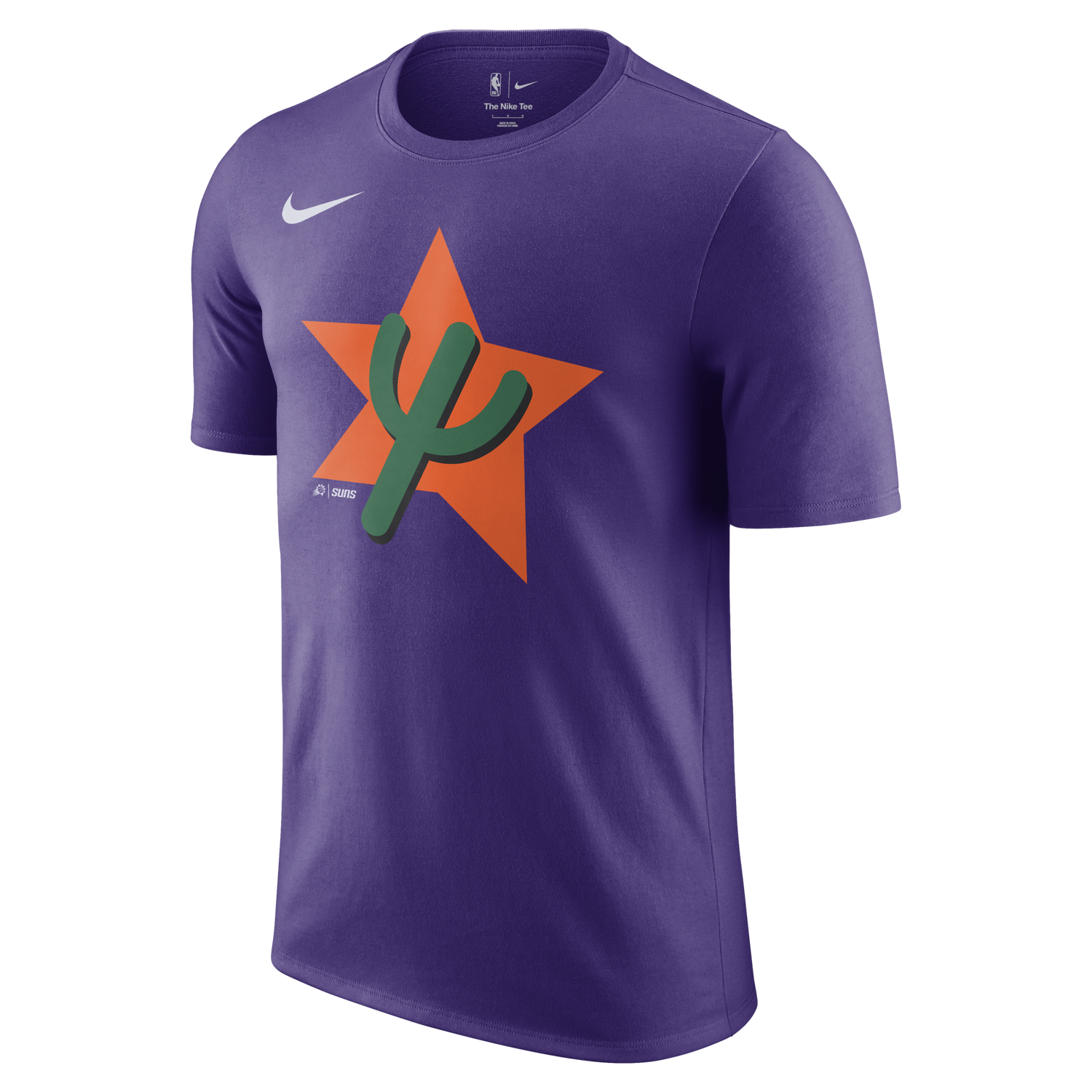 Тениска Nike Essential City Edition Suns T-Shirt Лилаво | HJ2589-504, 0