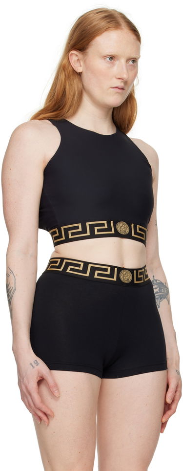 Потник Versace Versace Greca Border Sports Bra Черно | 1010783_1A06229_1B000, 1