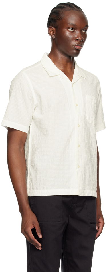 Риза Universal Works Universal Works Road Shirt Бяло | P3071, 1