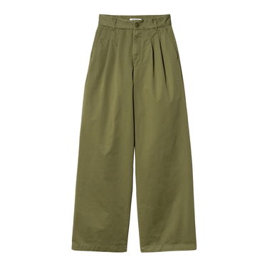 Панталони Carhartt WIP Leola Pant Зелено | I033147_1YS_06, 2