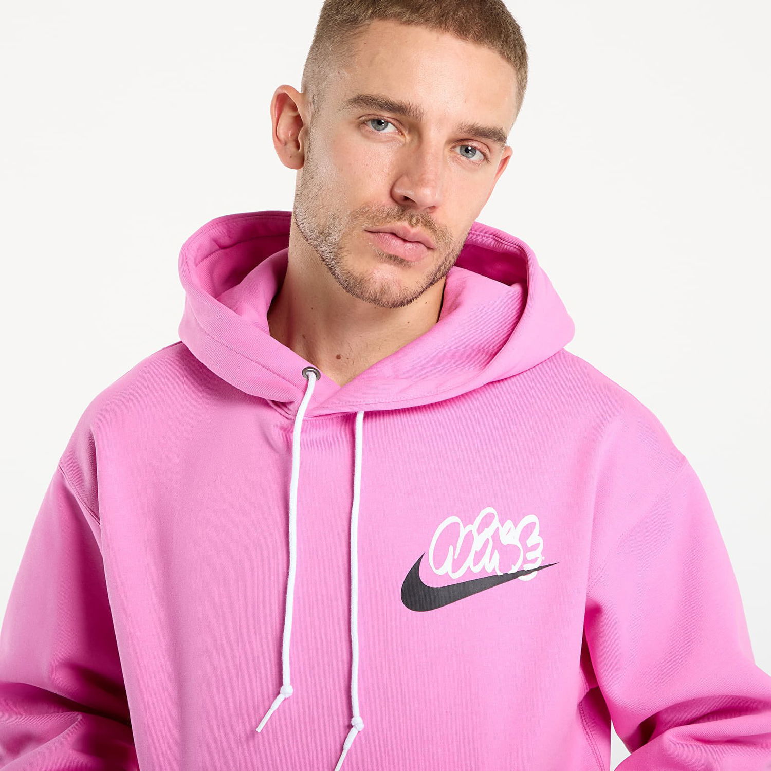 Суитчър Nike Solo Swoosh Fleece Hoodie Розово | IH4293-675, 1