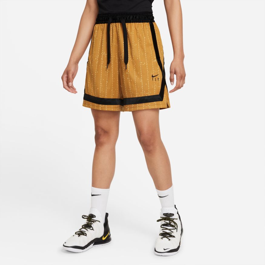 Къси панталони Nike Dri-Fit Swoosh Fly Crossover Basketball Shorts Жълто | DA6498-712, 0