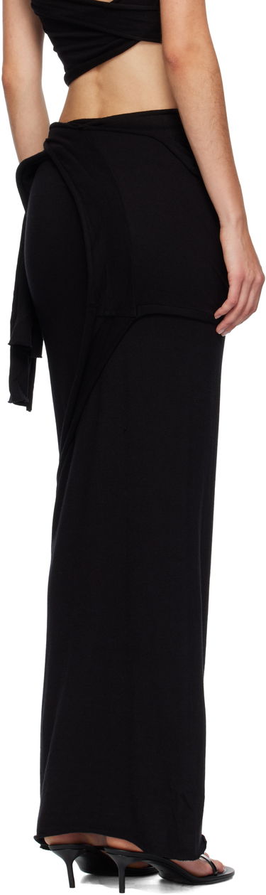 Пола Ottolinger Ottolinger Lounge Drape Maxi Skirt Черно | 107-302007-01, 2