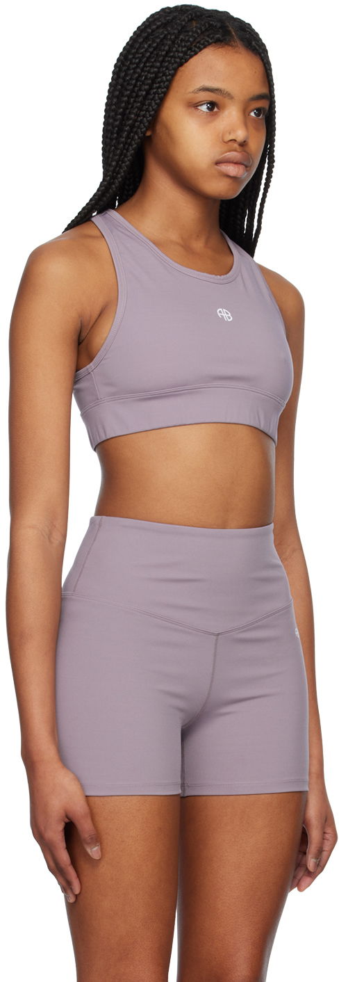 Сутиен Anine Bing Anine Bing Blair Sports Bra Лилаво | S-10-0071-510, 1