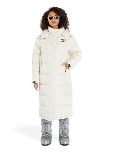 Палта Tommy Hilfiger Alaska Long Puffer Coat Бяло | DW0DW14287 ACG